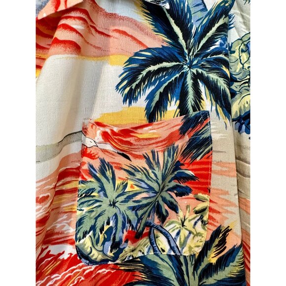 OCEAN CURRENT Hawaiian Short-Sleeve Button Down - Picture 2 of 5
